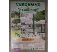 Telo sagomato copri Ombrellone Verdemax misura 155x20cm art.6845
