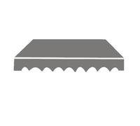 Telo Sostitutivo Per Telo Da Sole Esterno, Impermeabile 3000 Mm | Telo sostitutivo per Telo da sole retrattile, doppia cucitura, per finestre e porte da giardino(22,4.05x1.5m)
