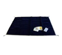 Telo Tarot Deluxe In Velluto Ricamato Blu Lo Scarabeo Grande 120X80 Cm NUOVO