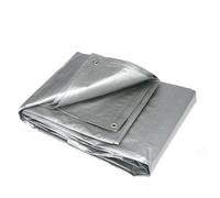TELO TELOBE IN PVC GRIGIO 180 GR OCCHIELLATO IMPERMEABILE CON OCCHIELLI