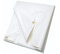 Ribimex Telone Impermeabile in PVC 650 g/m², 5x8 m, Resistente agli Agenti Atmosferici, Occhielli in Ottone Diametro 28 mm e Cordone, Ideale per Protezione Esterna di Lunga Durata - PRB65005X08