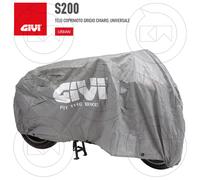 TELO TELONE COPRIMOTO UNIVERSALE GIVI S200 GRIGIO CHIARO PER SCOOTER E MOTO