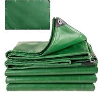 Telo/Telone Impermeabile Esterno - 3x5 METRI - ANTISTRAPPO - DURABILITA' 5 ANNI, Telo Copritutto Senza Elastici Inclusi, Telone Occhiellato Rinforzato, Verde, 110gr/mq