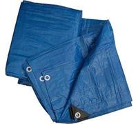 TELO TELONE OCCHIELLATO IMPERMEABILE ANGOLI RINFORZATI BLU POLIETILENE 90 gr/m²