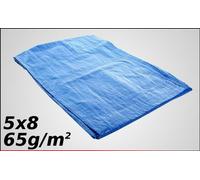TELO TELONE OCCHIELLATO IMPERMEABILE BLU 85 GR COPRI TUTTO MULTIUSO 5X8