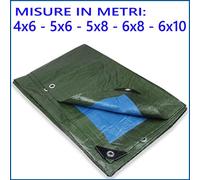 Telo telone occhiellato impermeabile con occhielli 4x6 5x8 6x8 6x10 Auto Pvc