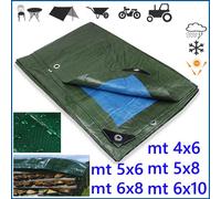 Telo telone occhiellato impermeabile con occhielli 4x6 5x8 6x8 6x10 Pesante