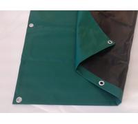 Telo Telone Occhiellato Ombreggiante Impermeabile Verde modello pesante 240gr/mq