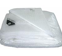 Telo telone occhiellato PVC retinato bianco copertura esterno protezione esterno mt 2,5x3
