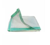 TELO TELONE TRASPARENTE IN POLIETILENE OCCHIELLATO CON RINFORZO PVC IMPERMEABILE