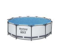 Telo termico Bestway per copertura solare e detriti 366/396 cm Blu