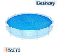Bestway Telo termico per piscina tonda Diam. 3,66 m
