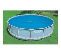 Telo Termico Copri Piscina 457 cm Rotonda Copertura Autoportante Intex Frame