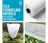 Telo Termoclima TNT antigelo orto piante albero tessuto varie misure e pesi top