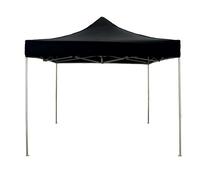 Divina Garden Telo Tetto Nero 3x3 Impermeabile per Ricambio Gazebo Richiudibile Eg49483