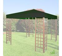 Giardini del Re Copertura Gazebo 3x3 mt Top in Poliestere colore Verde
