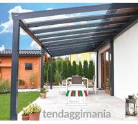Telo Trasparente in PVC con occhielli ogni 50cm impermeable 100% Telone Pesante