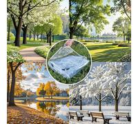 Telo Trasparente Telone Occhiellato Impermeabile Pvc Trasparente Tela Cerata Impermeabile Anti Uv Antistrappo per Balconi, Terrazze, Fienili, Fattorie, Piscine BUJNIE(1.8x2m/5.9x6.56ft)