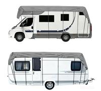 Telo Universale 210D Per Caravan Universale, Telo Copri Coperture Antigrandine Per Camper, Autocaravan, Van, Furgone(Gray,1000x300cm/32.8x9.8ft)