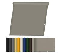 Telo Vela Ombreggiante 1.7 x 3.6 m Impermeabile, Protezione UV 98% Tenda a Vela Quadrata Vari Colori e Misure per Terrazza, Giardino, Balcone, Campeggio, Rettangolare, Cachi