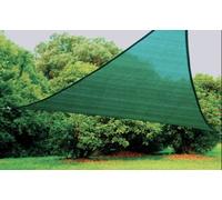 Telo ombreggiante vela hdpe 5x5x5 m verde