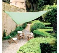 TELO VELA TRIANGOLO OMBREGGIANTE VERDE GAZEBO OMBRELLONE COPERTURA MT.5X5X5