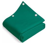Telomeriti Telone in PVC 650g/m², con Occhielli in Alluminio, Rinforzato, per Camion, Impermeabile, Copritutto da Esterno, Vari Colori, Made in Italy (Verde Chiaro, 4x4 Metri (16 MQ))