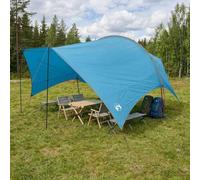 Telone da campeggio impermeabile, verde, 550 x 400 x 230 cm, con borsa per il trasporto