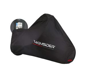 Telone da esterno HIGHSIDER, finestra targa, nero, taglia L