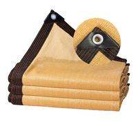 Telone da giardino in tessuto - 90% SunblockMesh Tarp per uso esterno, ideale per serre, pergolati, fienili e protezione delle piante (3 x 4 m)