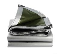Telone di Copertura 2.3x2.9m per strappo Telone di Copertura(3 * 4) | Materiale per pe 16 mil, impermeabile totale, resistenza UV, argento riflettente, per ideale per pioggia