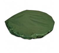 Telone di copertura per sabbia e acqua, diametro 100 cm, copertura per sabbiera con elastico, impermeabile, in poliestere, verde, per sabbiera e conchiglia d'acqua