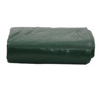 Telone di copertura verde, 5 x 8 m, 650 g/m², rivestito in PVC, per giardino, campeggio e costruzione, resistente, impermeabile e durevole