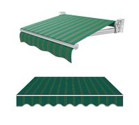 Telone di ricambio in tessuto Oxford in PVC retrattile, dimensioni personalizzate per tende da sole resistenti alle intemperie