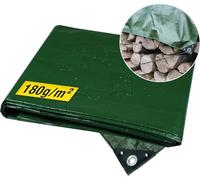 Telone Horizont impermeabile 180g/m² 8x10m con occhielli resistenti alle lacrime, copertura per sabbia e piscina, telo in tessuto per auto, motocicletta, bicicletta, pellicola robusta per uso esterno
