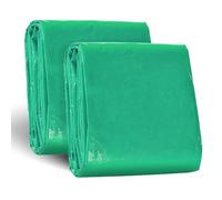 Telone Impermeabile 350 x 1000 cm Impermeabile Telone da Giardino Resistente e Antistrappo per Mobili da Giardino, Trampolino Auto, Verde