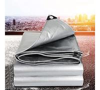 Telone impermeabile di alta qualità, color argento, resistente, 180 g/m², per protezione esterna, resistente ai raggi UV e versatile, per tende da campeggio e soluzioni per rifugi