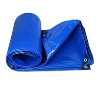 Telone Impermeabile per Esterno In PVC 440 g/m², Telone Occhiellato Impermeabile con Occhielli Rinforzati per Mobili, Anti-UV Multiuso, Colore: Blu（2×2m）