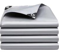 Telone Impermeabile per esterno,tarp,telone occhiellato impermeabile,Telo Protettivo Multiuso per Barche, Legno, Piscina, Mobili da giardino, Auto