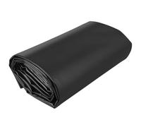Telone impermeabile per laghetti, 2 x 3 m, 4 x 5 m, 6 x 8 m, resistente, colore nero, ideale per la protezione del tetto di piscine, giardini e esterni.