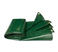 Telone impermeabile resistente, 2 x 10 m, 600 g/m², resistente al sole, per giardino, campeggio, roulotte, protezione del suolo