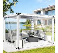 Telone impermeabile resistente con angoli rinforzati in gomma per giardino, gazebo, campeggio e capanno