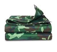 Telone impermeabile resistente con occhielli, versatile per uso esterno, campeggio, roulotte e altro (2 x 3 m), protezione durevole e affidabile