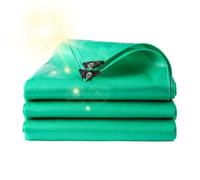 Telone impermeabile resistente in PVC 6 x 14 m con occhielli multiuso rinforzato Tarp per isolamento serra patio ombra copertura esterna