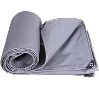 Telone impermeabile resistente - Telone in vinile spesso 18 mm con occhielli antiruggine per uso industriale e commerciale all'aperto