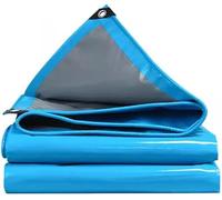 Telone impermeabile resistente - Telone in vinile spesso 18 mm con occhielli antiruggine per uso industriale e commerciale all'aperto