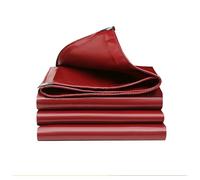Telone in PVC resistente da 500 g/m², tessuto impermeabile, tenda campeggio, gazebo, tettoia, tende ombreggianti, capannone a vela per terrazze, cortili, verande e gazebo(Wine Red,2x3m)