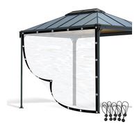 Telone in vinile impermeabile resistente alle intemperie tende da esterno per patio, pergole e gazebo, soluzione per la privacy