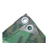 Telone mimetico con occhielli per bordi rinforzati, ideale per campeggio, terrazze, piscine e tetti