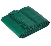 TELONE OCCHELLATO 6X8 VERDE ANTIPIOGGIA, TELO IMPERMEABILE